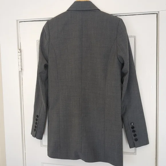Gray Women's Blazer - Picture 4 of 16